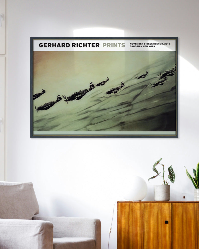 Mustangs(2005)ポスター【Gerhard Richter│ゲルハルト・リヒター】(61cm×91.4cm)