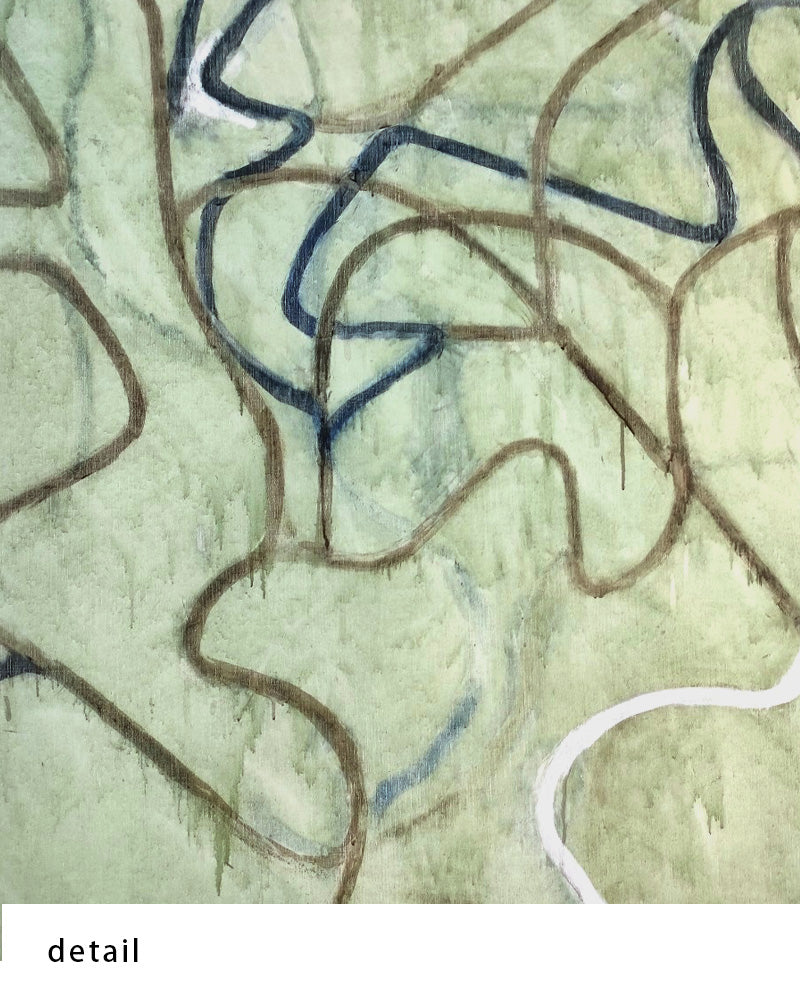 Elevation(2007)ポスター【Brice Marden│ブライス・マーデン】(68.6cm×88.6cm)