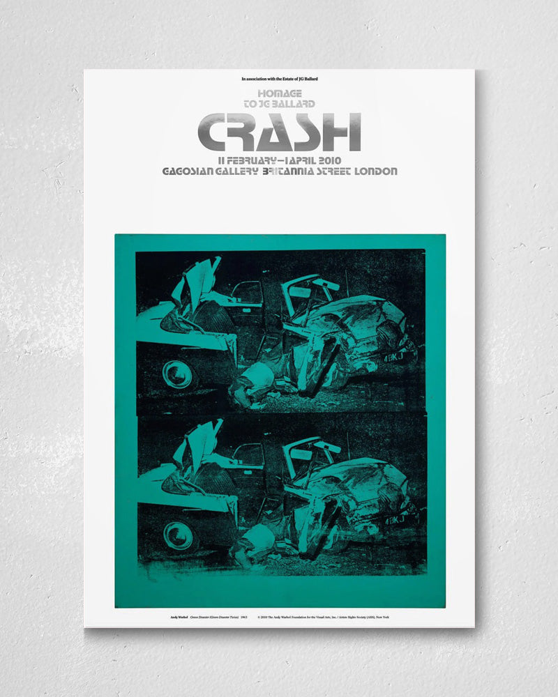 Green Car Crash(2010)ポスター【Andy Warhol│アンディ・ウォーホル】(100cm×69.2cm)