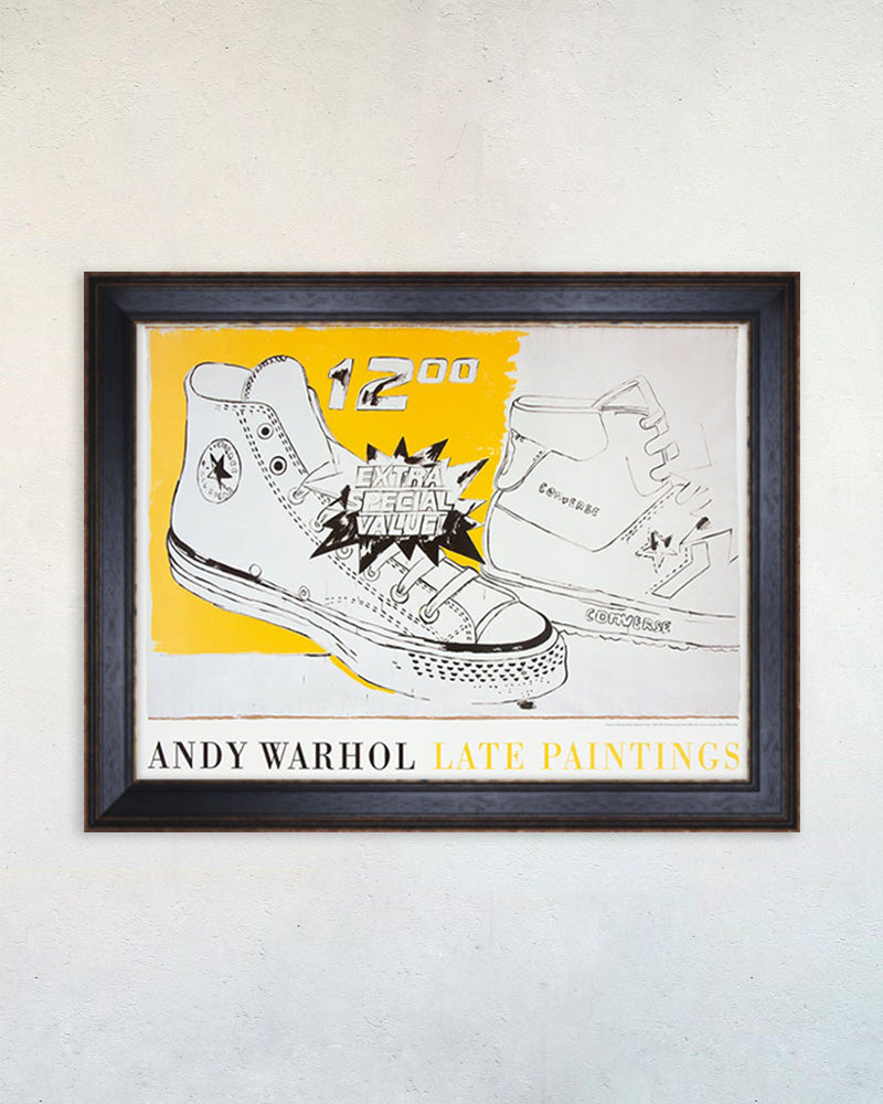 Converse Sneaker Extra Special Value(1985-86)ポスター【Andy Warhol│アンディ・ウォーホル】(45.4cm×60.3cm)