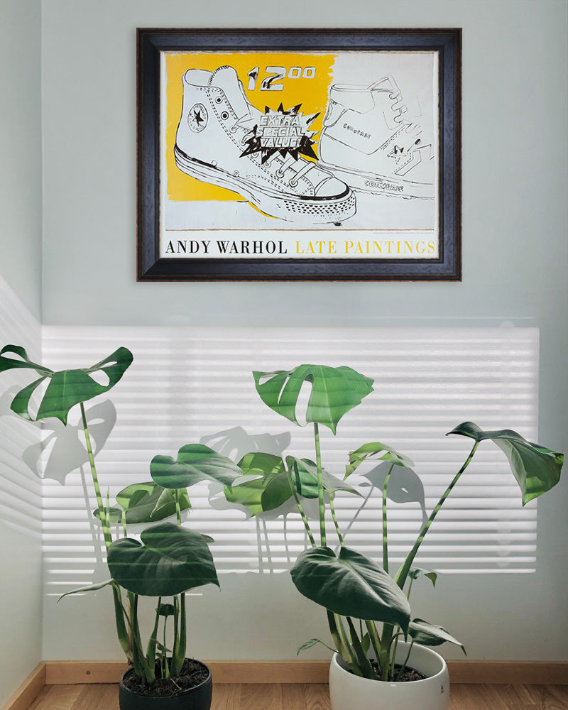 Converse Sneaker Extra Special Value(1985-86)ポスター【Andy Warhol│アンディ・ウォーホル】(45.4cm×60.3cm)
