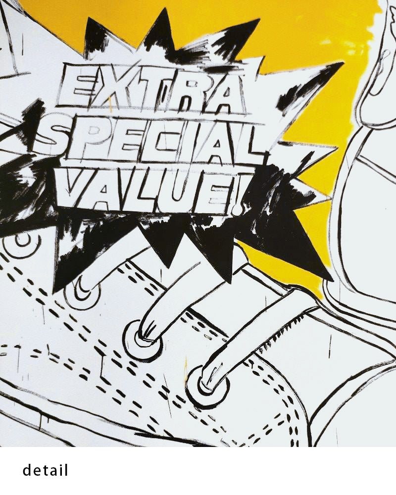 Converse Sneaker Extra Special Value(1985-86)ポスター【Andy Warhol│アンディ・ウォーホル】(45.4cm×60.3cm)