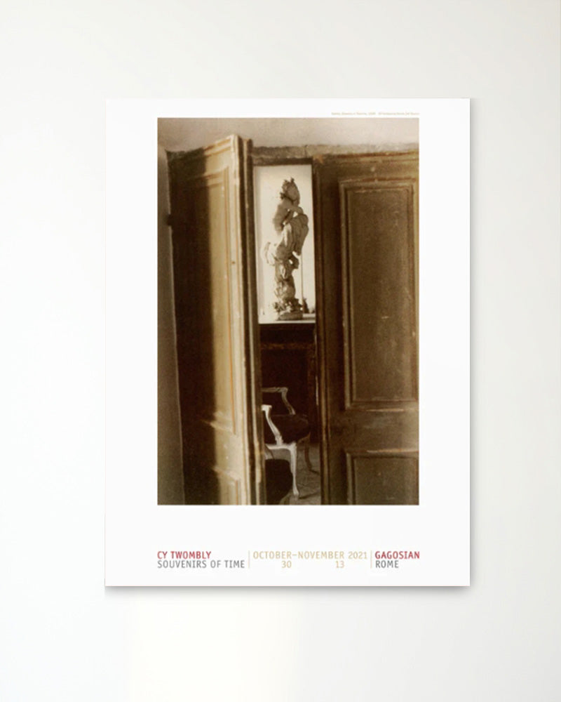 Interior, Bassano in Teverina(1998)ポスター【Cy Twombly│サイ・トゥオンブリー】(60.9cm×45.7cm)
