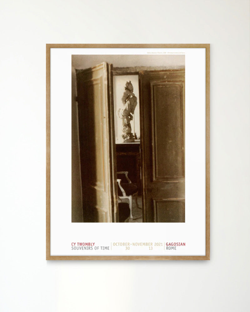 Interior, Bassano in Teverina(1998)ポスター【Cy Twombly│サイ・トゥオンブリー】(60.9cm×45.7cm)