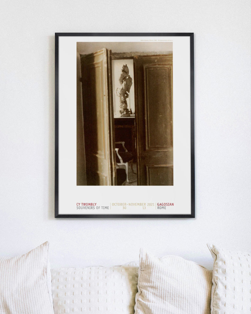 Interior, Bassano in Teverina(1998)ポスター【Cy Twombly│サイ・トゥオンブリー】(60.9cm×45.7cm)