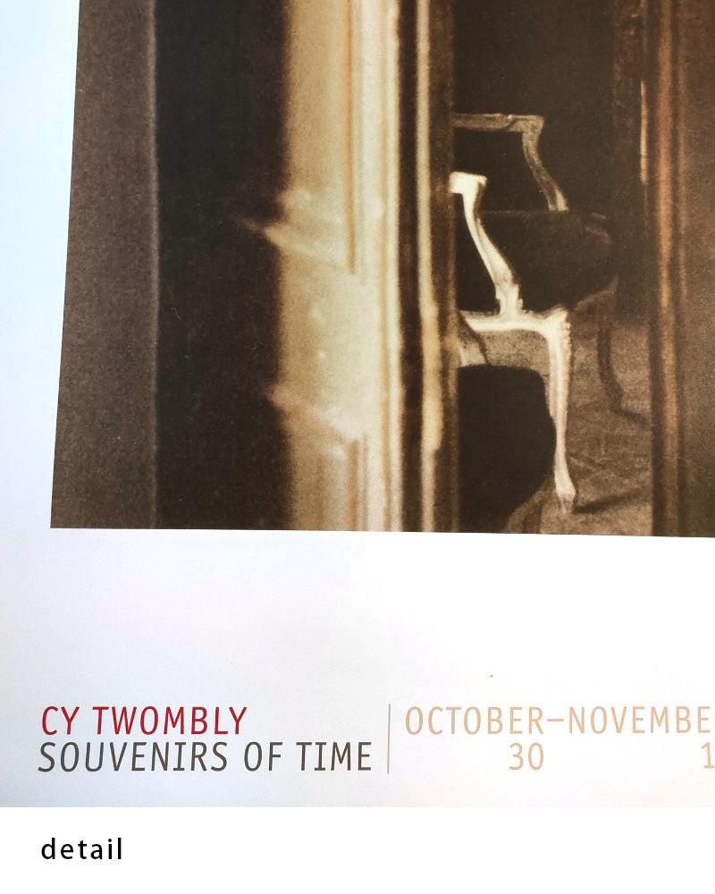 Interior, Bassano in Teverina(1998)ポスター【Cy Twombly│サイ・トゥオンブリー】(60.9cm×45.7cm)