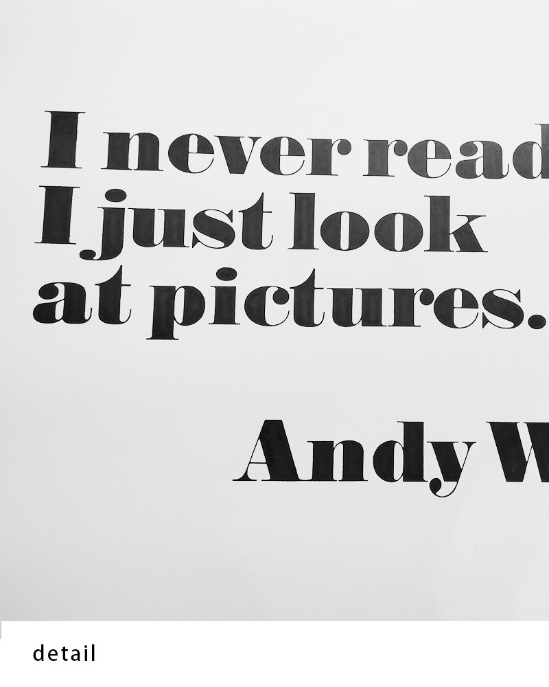 I never read... ポスター【Andy Warhol│アンディ・ウォーホル】【John melin│ジョン・メリン】1968 ExhibitionPoster(70cm×100cm)