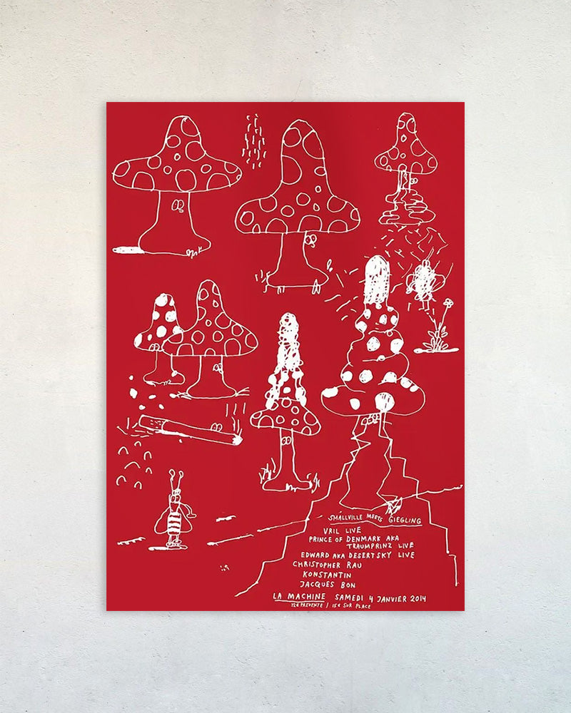 Smallville Meets Giegling ポスター【Stefan Marx│ステファン・マルクス】(59cm×84cm)