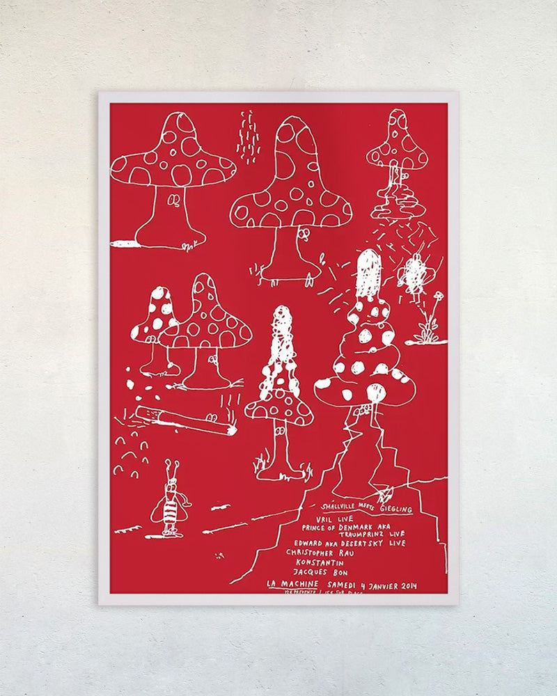 Smallville Meets Giegling ポスター【Stefan Marx│ステファン・マルクス】(59cm×84cm)
