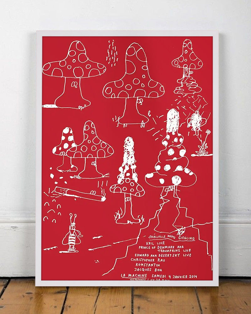 Smallville Meets Giegling ポスター【Stefan Marx│ステファン・マルクス】(59cm×84cm)