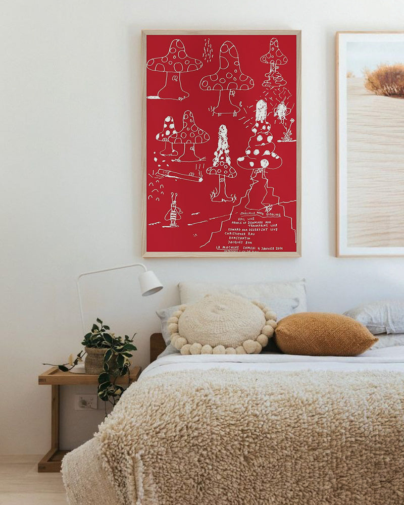 Smallville Meets Giegling ポスター【Stefan Marx│ステファン・マルクス】(59cm×84cm)