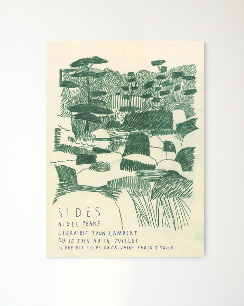 SIDESポスター【Nigel Peake│ナイジェル・ピーク】(45cm×60cm)