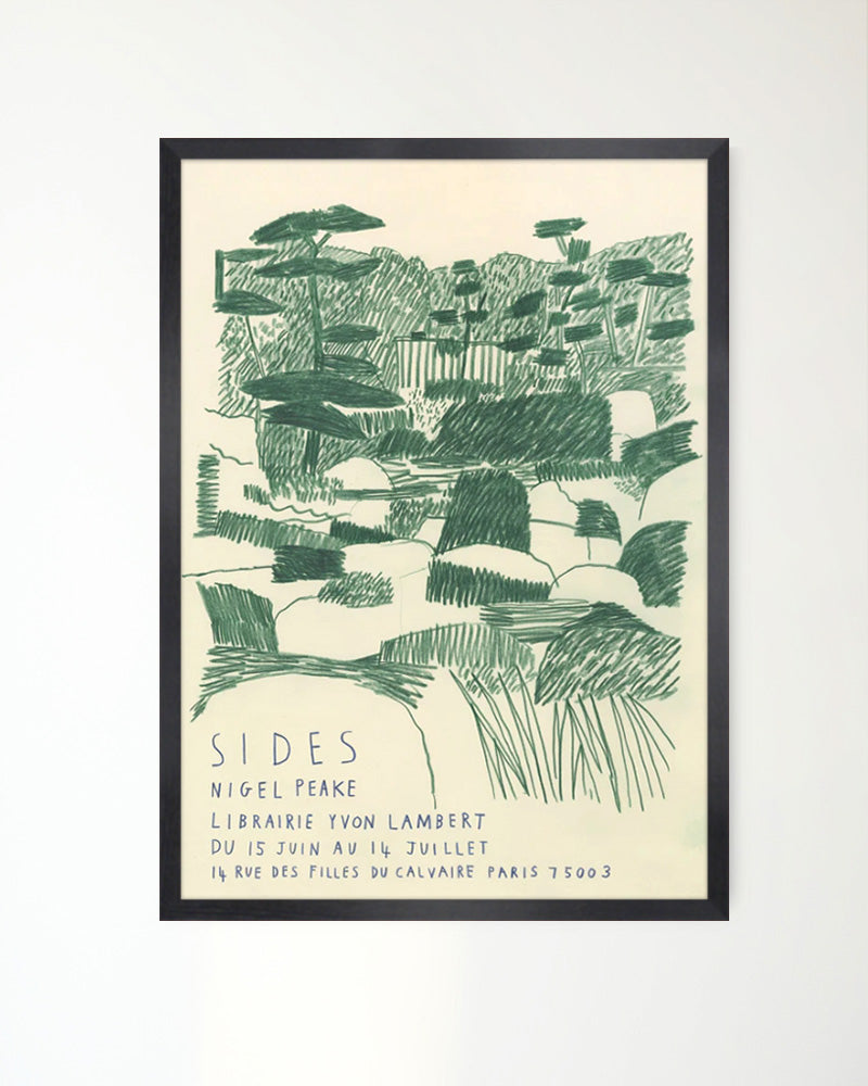 SIDESポスター【Nigel Peake│ナイジェル・ピーク】(45cm×60cm)