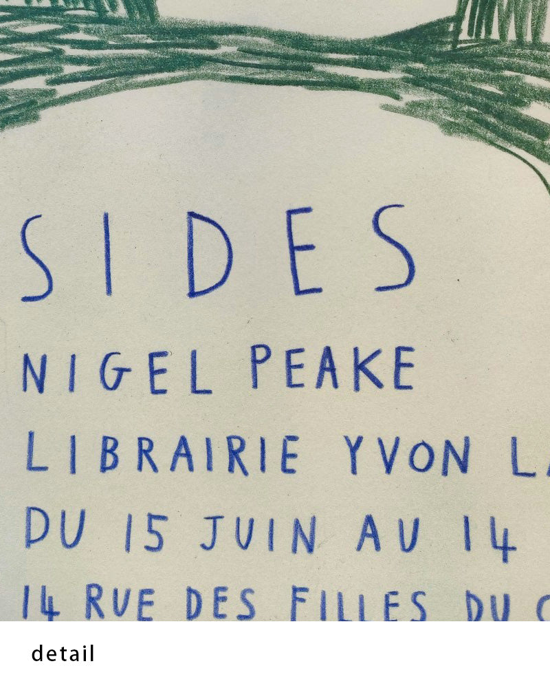 SIDESポスター【Nigel Peake│ナイジェル・ピーク】(45cm×60cm)