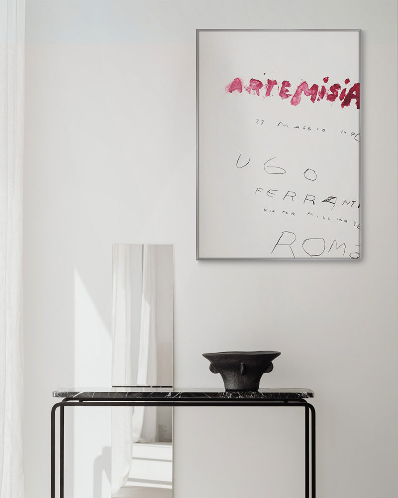 Artemisiaポスター【Cy Twombly│サイ・トゥオンブリー】(50cm×70cm)
