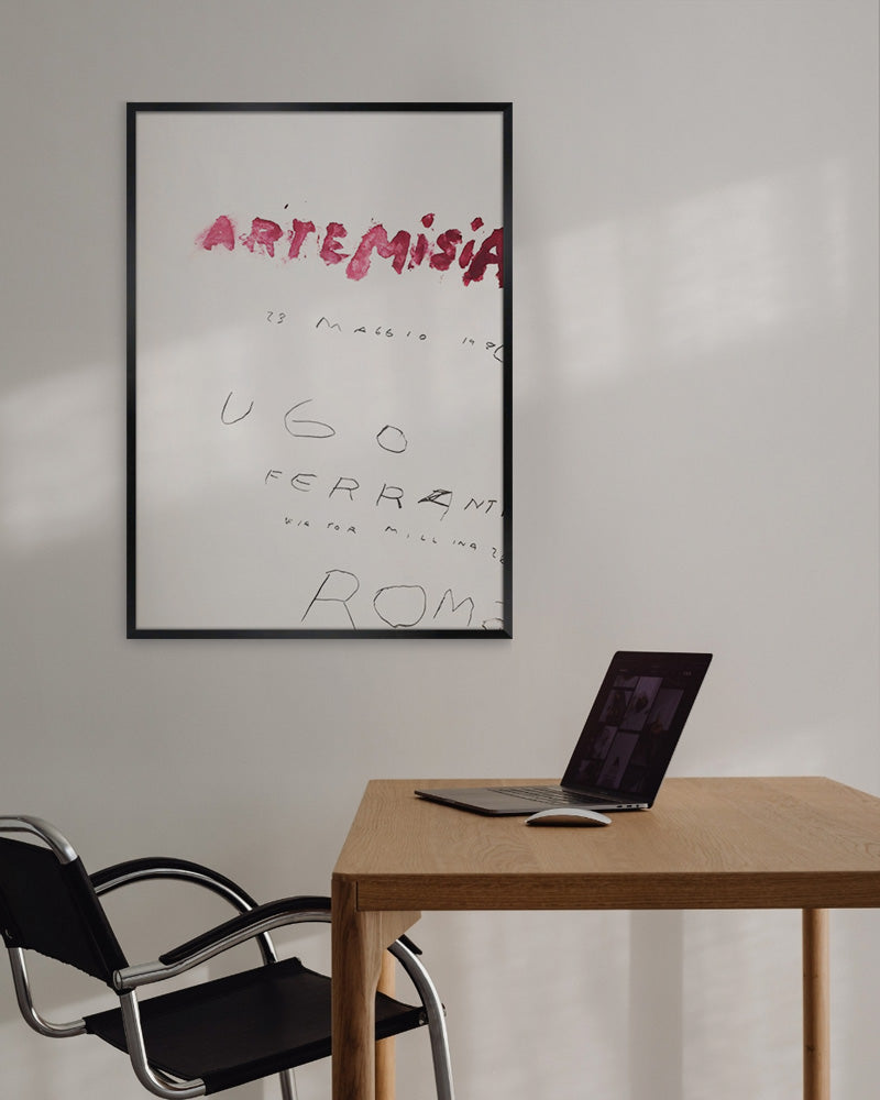 Artemisiaポスター【Cy Twombly│サイ・トゥオンブリー】(50cm×70cm)