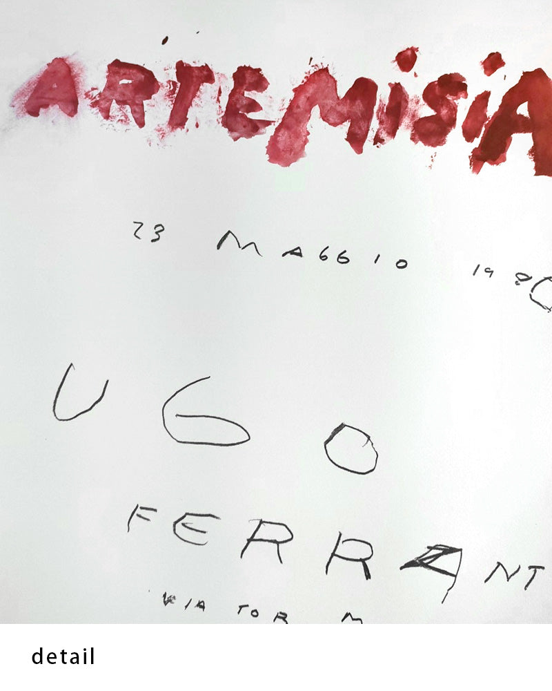 Artemisiaポスター【Cy Twombly│サイ・トゥオンブリー】(50cm×70cm)