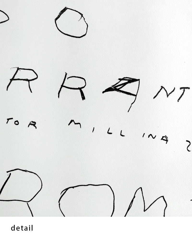 Artemisiaポスター【Cy Twombly│サイ・トゥオンブリー】(50cm×70cm)