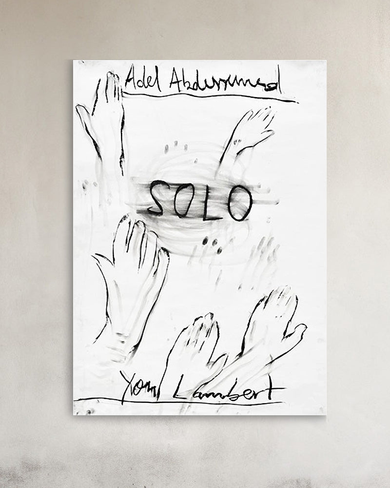 SOLO ポスター【Adel Abdessemed │アデル・アブデスメッド】(50cm×70cm)