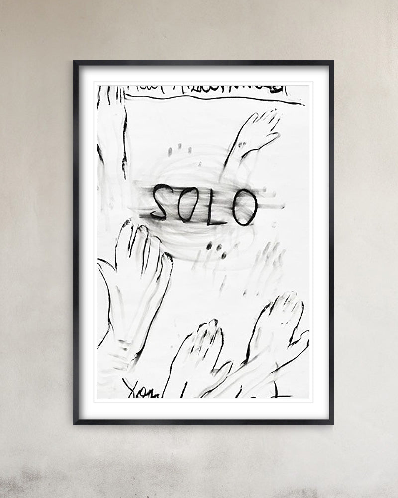 SOLO ポスター【Adel Abdessemed │アデル・アブデスメッド】(50cm×70cm)