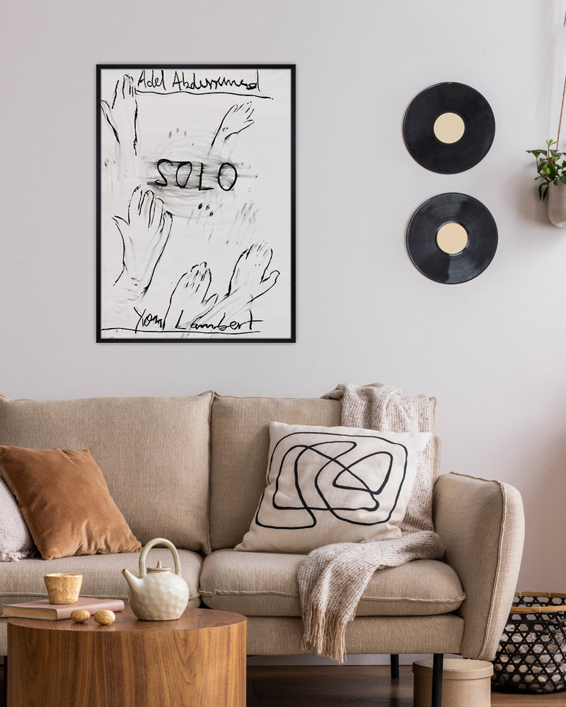 SOLO ポスター【Adel Abdessemed │アデル・アブデスメッド】(50cm×70cm)