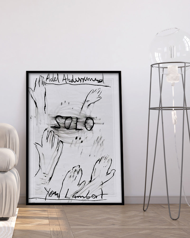 SOLO ポスター【Adel Abdessemed │アデル・アブデスメッド】(50cm×70cm)