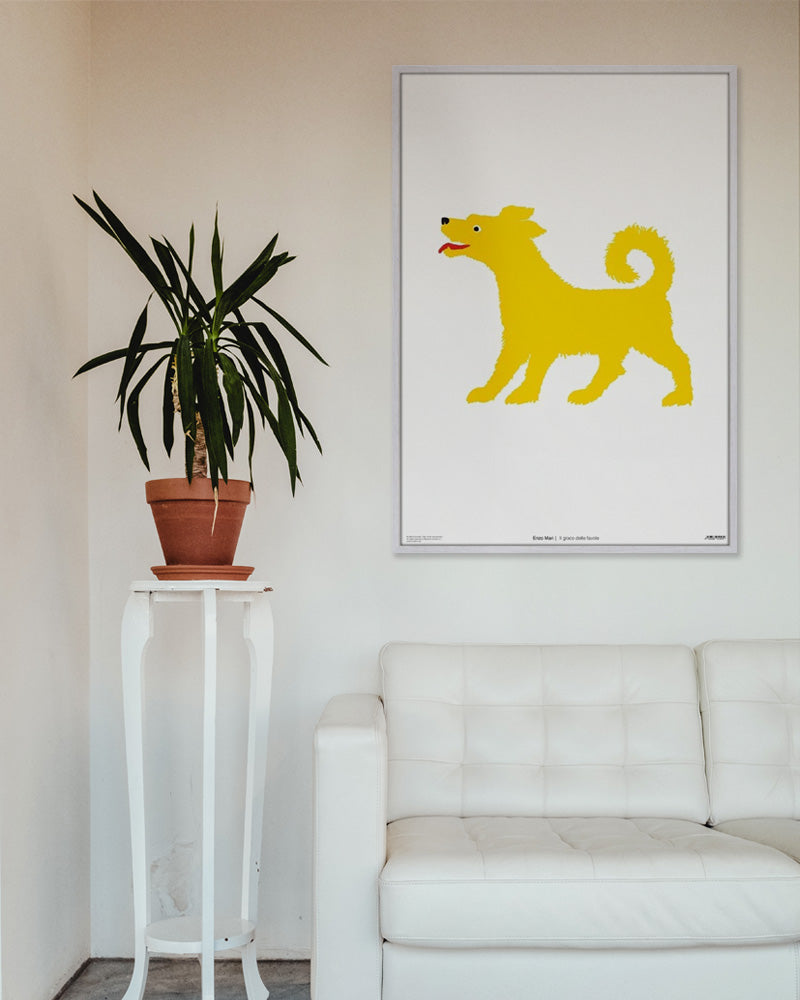 Dog ポスター【Enzo Mari │エンツォ・マリ】(50cm×70cm)