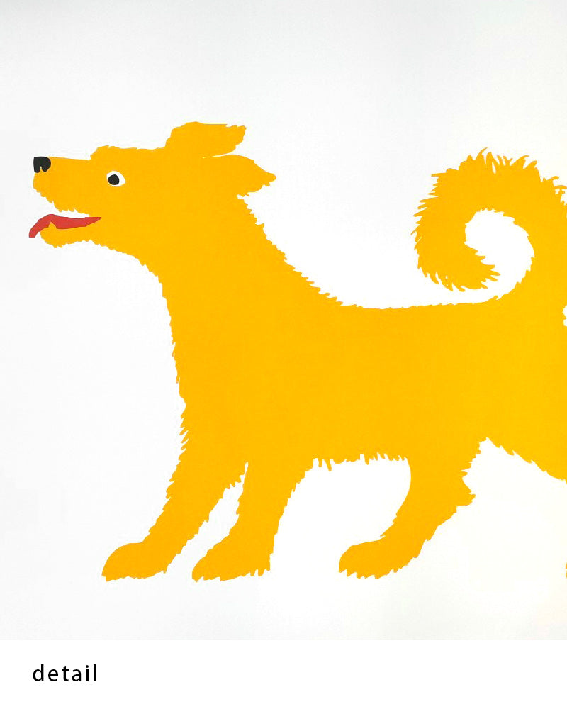 Dog ポスター【Enzo Mari │エンツォ・マリ】(50cm×70cm)