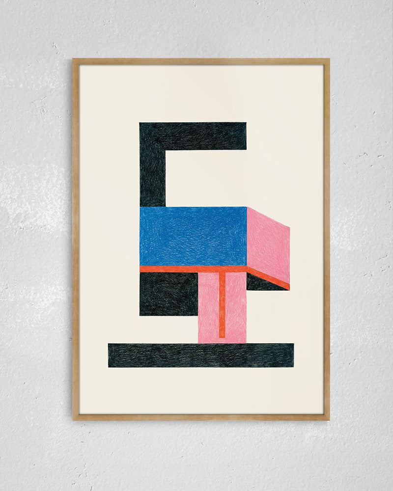 Freddo, 2020ポスター【Nathalie du Pasquier│ナタリー・ドゥ・パスキエ】(67.8cm×49cm)