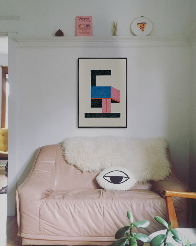 Freddo, 2020ポスター【Nathalie du Pasquier│ナタリー・ドゥ・パスキエ】(67.8cm×49cm)