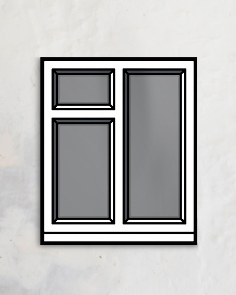 Window 04ポスター【 Richard Woods│リチャード・ウッズ】(60cm×72cm)