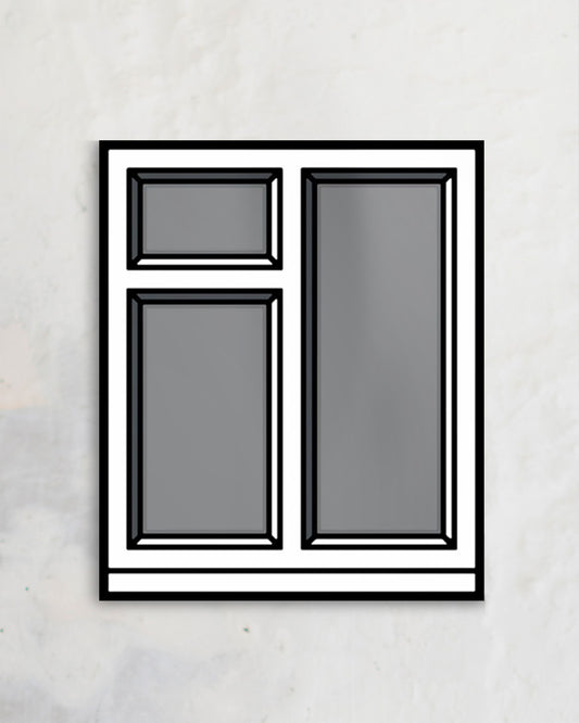 Window 04ポスター【 Richard Woods│リチャード・ウッズ】(60cm×72cm)