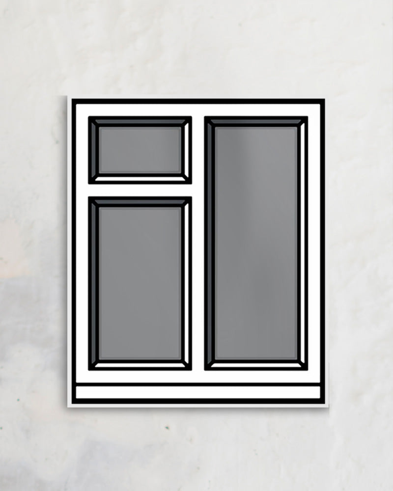 Window 04ポスター【 Richard Woods│リチャード・ウッズ】(60cm×72cm)