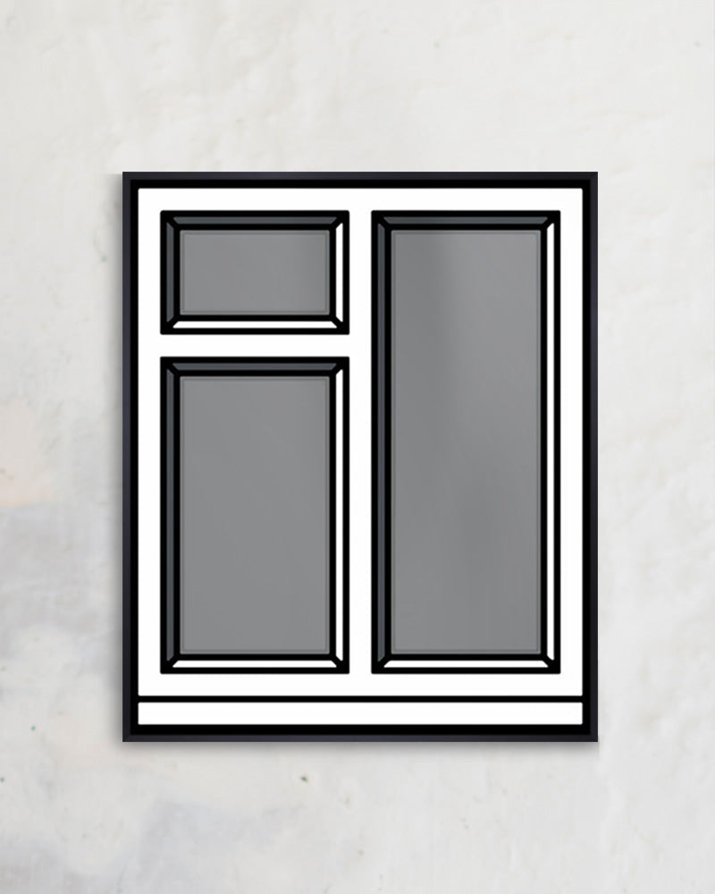 Window 04ポスター【 Richard Woods│リチャード・ウッズ】(60cm×72cm)