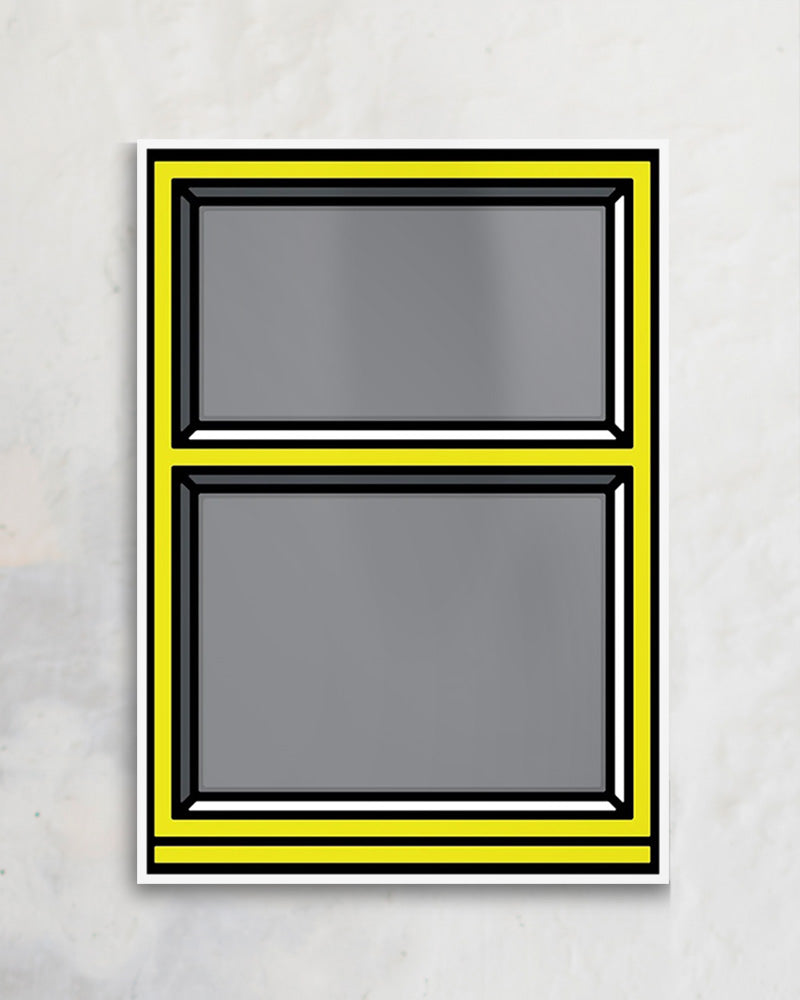 Window 02ポスター【 Richard Woods│リチャード・ウッズ】(70cm×50cm)