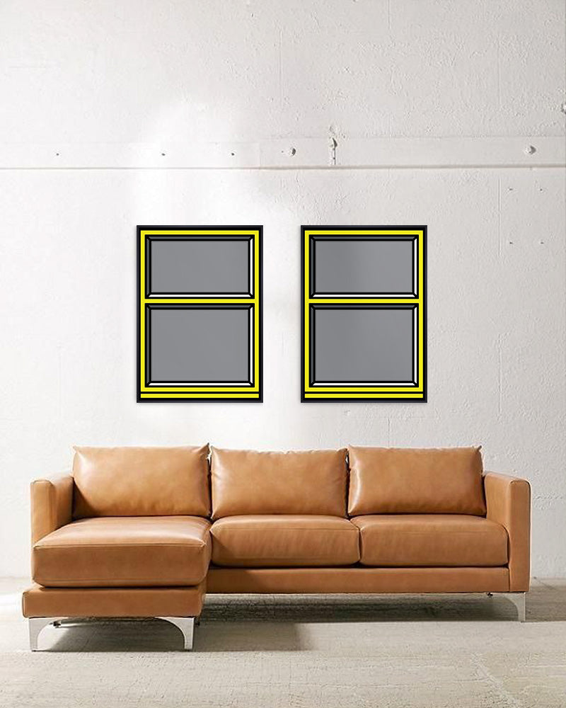 Window 02ポスター【 Richard Woods│リチャード・ウッズ】(70cm×50cm)