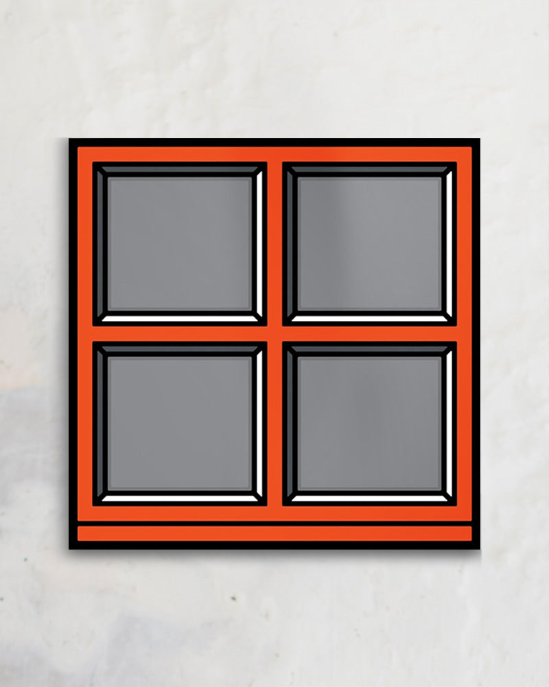 Window 01ポスター【 Richard Woods│リチャード・ウッズ】(70cm×70cm)