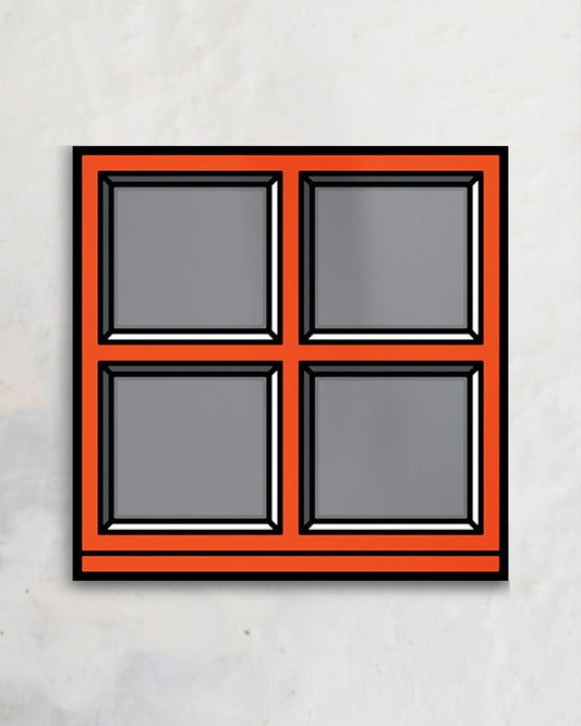 Window 01ポスター【 Richard Woods│リチャード・ウッズ】(70cm×70cm)