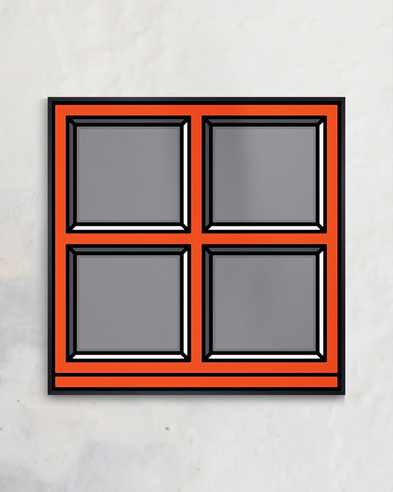 Window 01ポスター【 Richard Woods│リチャード・ウッズ】(70cm×70cm)