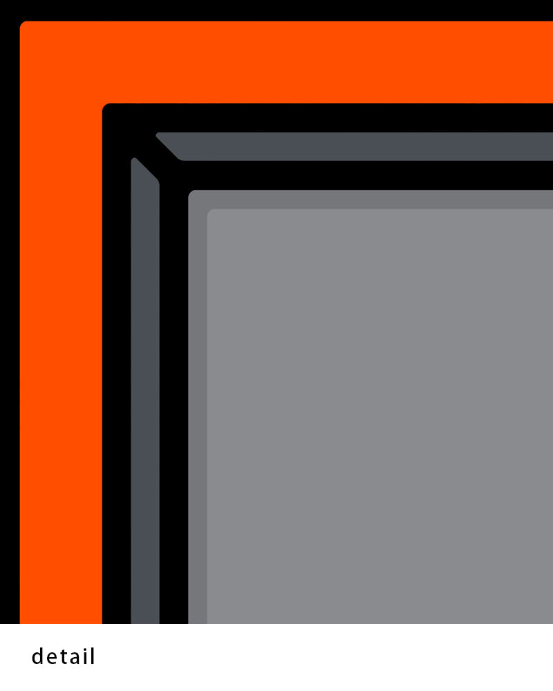 Window 01ポスター【 Richard Woods│リチャード・ウッズ】(70cm×70cm)