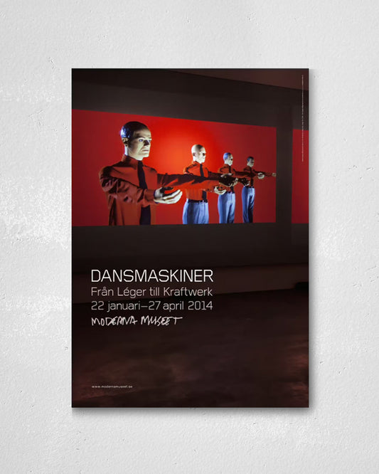 【OUTLET】Dance Machines: From Léger to Kraftwerkポスター(70cm×100cm)