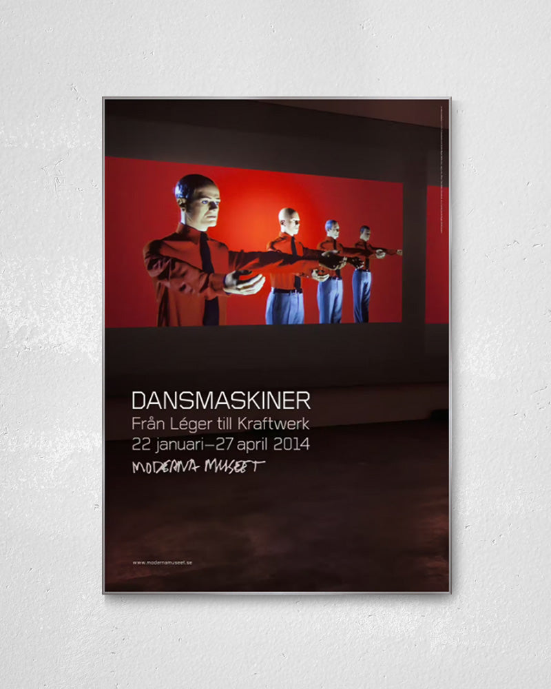 【OUTLET】Dance Machines: From Léger to Kraftwerkポスター(70cm×100cm)