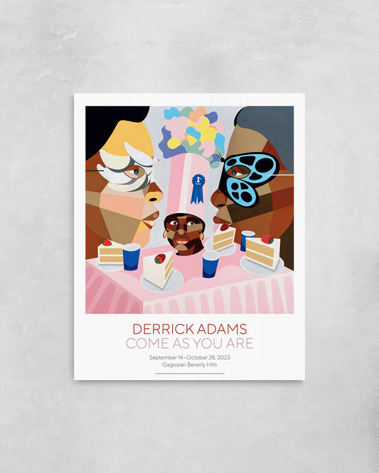 Be at the Tableポスター【Derrick Adams│デリック・アダムス】(76.2cm×60.9cm)