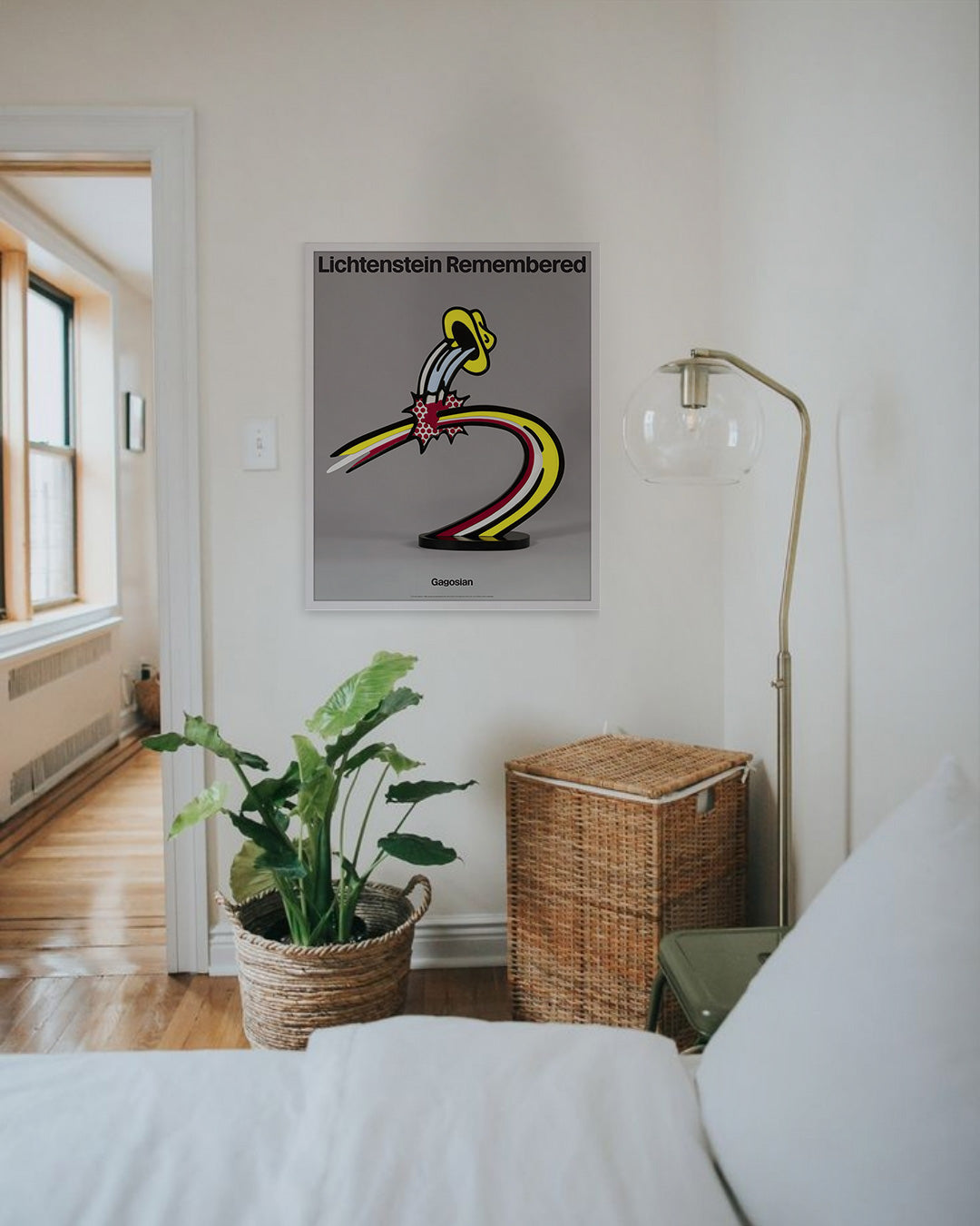 Coup de Chapeau I "1996"ポスター【Roy Lichtenstein│ロイ・リキテンスタイン】(76.2cm×60.9cm)