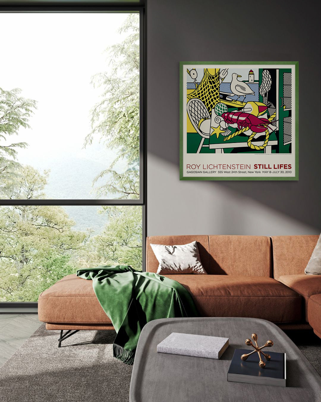Cape Cod Still Life IIポスター【Roy Lichtenstein│ロイ・リキテンスタイン】(68.6cm×68.6cm)