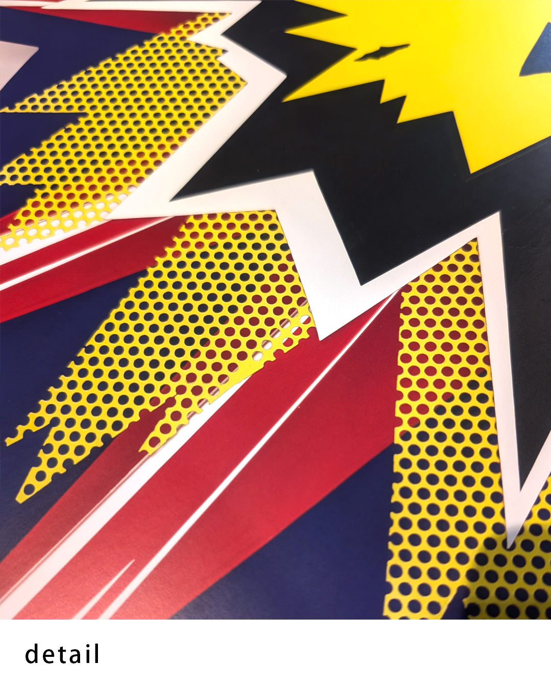 Explosion II (1965)ポスター【Roy Lichtenstein│ロイ・リキテンスタイン】(100cm×69.2cm)