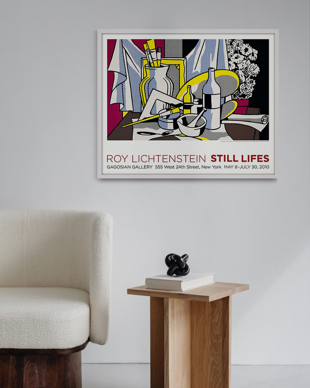Still Life with Paletteポスター【Roy Lichtenstein│ロイ・リキテンスタイン】(83.8cm×68.6cm)