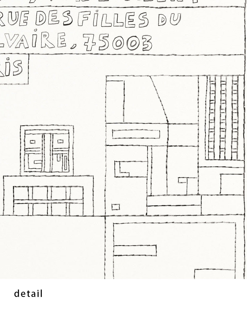 LESS IS MORE, MORE OR LESSポスター【Nathalie du Pasquier│ナタリー・ドゥ・パスキエ】(46cm×33cm)