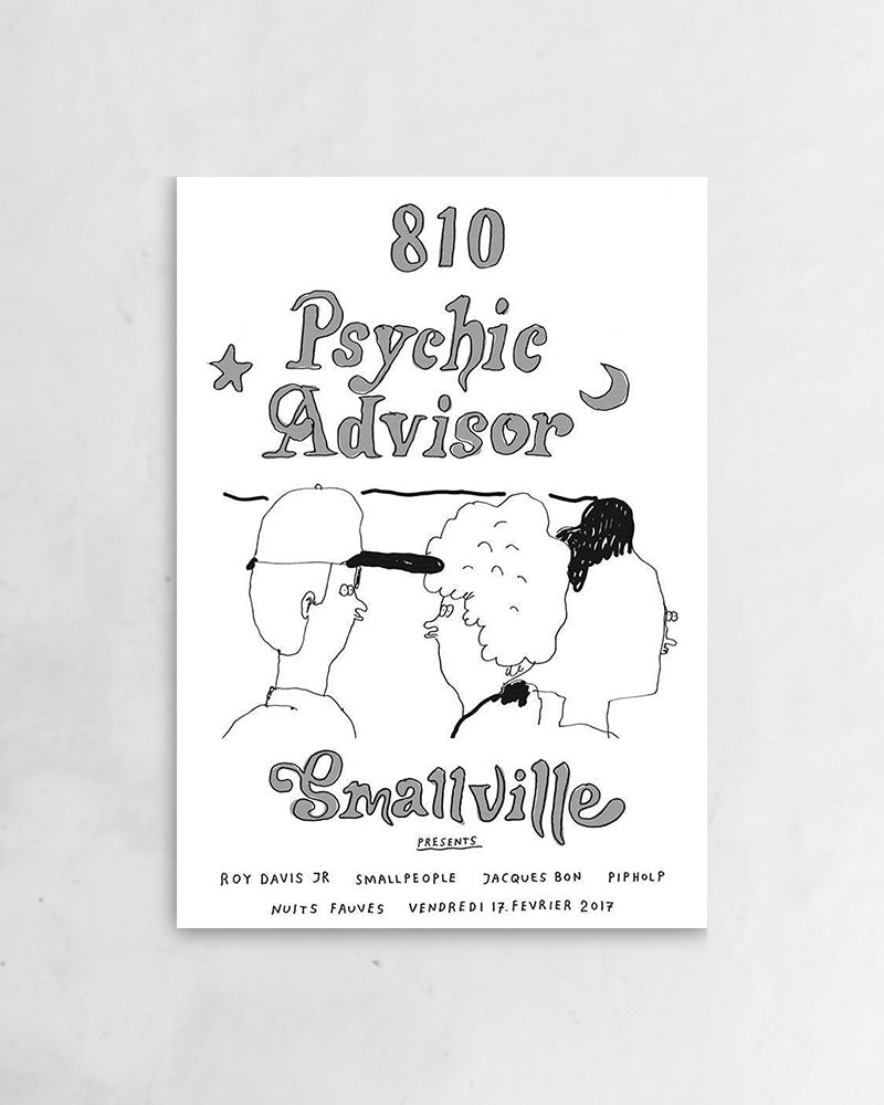 Psychic Advisor(2017)ポスター【Stefan Marx│ステファン・マルクス】(59cm×84cm)