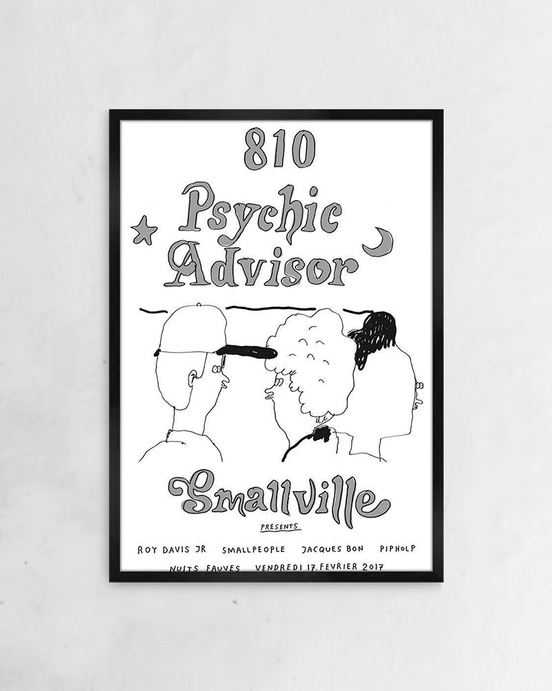 Psychic Advisor(2017)ポスター【Stefan Marx│ステファン・マルクス】(59cm×84cm)